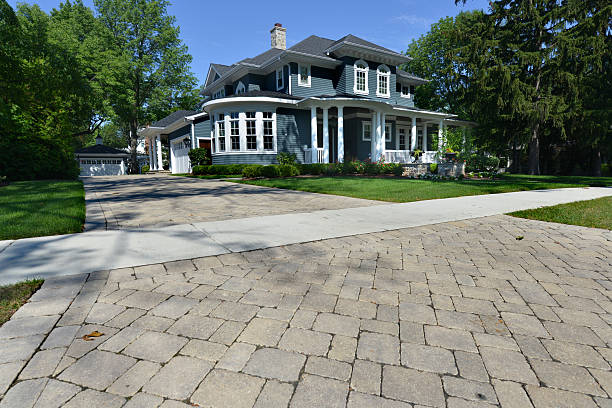 Paver Driveway Replacement in Roberts, WI